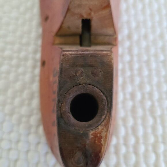 Vintage Child's 1954 Wooden Shoe Form 11.5B Junior Shoemaker Mold USMC Primitive - Picture 10 of 15